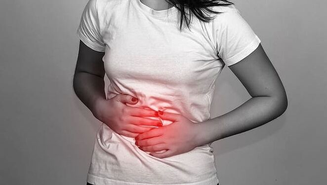 Abdominal pain is a common accompaniment of parasites in the intestines. 